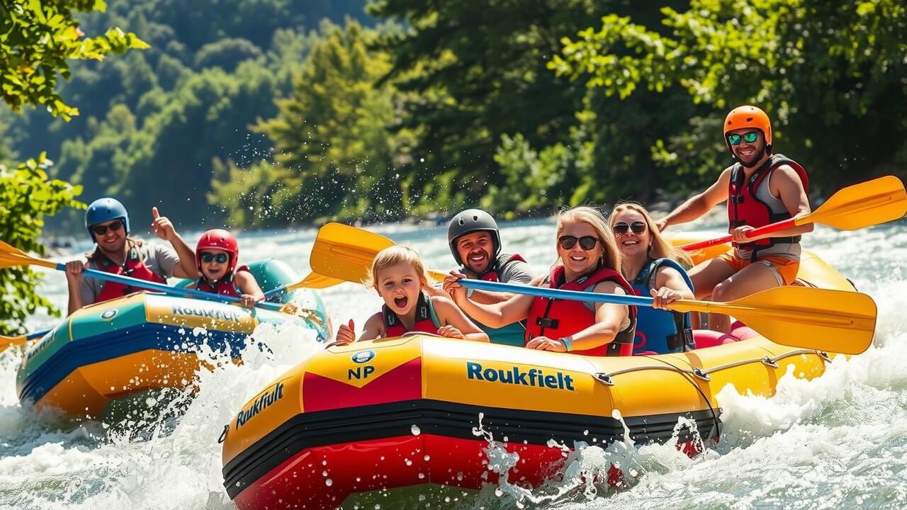 Water Sports and Rafting Near In Pigeon Forge
